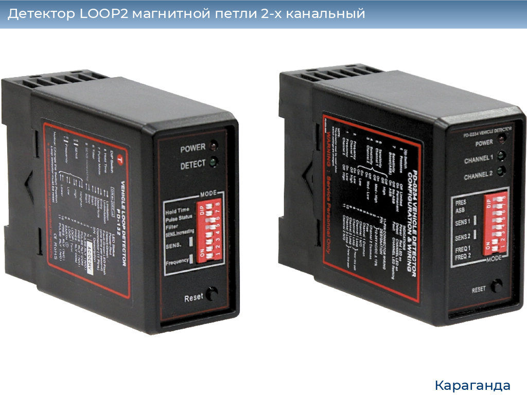 Детектор LOOP2 магнитной петли 2-x канальный, karaganda.doorhan.ru
